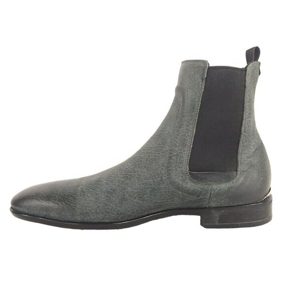 John Richmond Leather Chelsea Boots Size 39 US 9 Womens Blue $595 - Picture 6 of 10